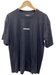 画像：Tシャツ/M/コットン/BLK/プリント