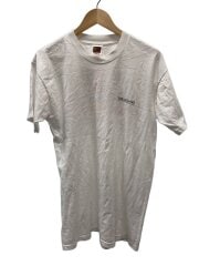 画像：Tシャツ/L/コットン/WHT/無地
