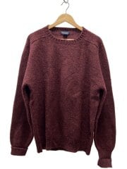 画像：90s/old/ニット・セーター(薄手)/L/ウール/BRD/無地