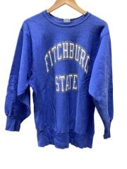 画像：reverse weave/90s/usa製/スウェット/XL/コットン/BLU/プリント