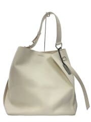 画像：トートバッグ/レザー/WHT/WB019S/CELADINE N/S TOTE