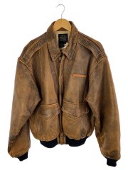 画像：レザージャケット・ブルゾン/S/レザー/BRW/A-2/1978-01