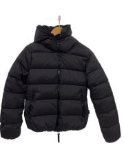 画像：ダウンジャケット/42/ナイロン/BLK/無地/0910N01/THIA-stretch ripstop