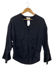 画像：ジャケット/S/レーヨン/BLK/16-5104230