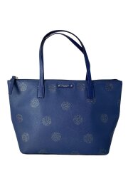 画像：ハンドバッグ/ポリエステル/NVY/ドット