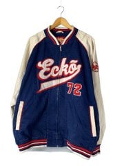 画像：90s/汚れ有/ブルゾン/XL/コットン/NVY