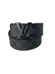 画像：サンチュール・LVイニシアル40MM_ダミエ・グラフィット/PVC/BLK/総柄/メンズ