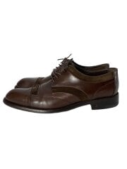 画像：ウィングチップ/ドレスシューズ/US8.5/BRW/レザー