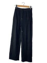 画像：25年AW/ダブルニットNトラックパンツ/XS/レーヨン/BLK/01-5306007-050-900
