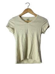 画像：FLORE FLORE/JILL BABY TEE/S/コットン/BEG/92-03-51-03044