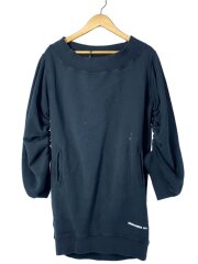 画像：長袖ワンピース/XXS/コットン/BLK/無地/S75CV0189 S25030