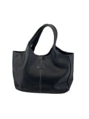 画像：ALH SHOPPING PICCOLA/トートバッグ/レザー/BLK