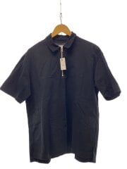 画像：ポロシャツ/1/コットン/BLK/24-03375M