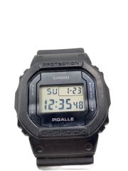 画像：クォーツ腕時計・G-SHOCK/デジタル/ラバー/SLV/BLK/SS
