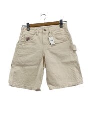 画像：ショートパンツ/30/コットン/IVO/無地//