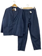 画像：セットアップ/M/ポリエステル/NVY/無地/26SS-016SET//