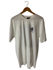 画像：Tシャツ/L/コットン/WHT/プリント