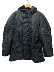 画像：フライトジャケット/M/ナイロン/BLK/MIL-J-0031