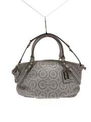 画像：ハンドバッグ/--/GRY/総柄/17003/内側汚れ