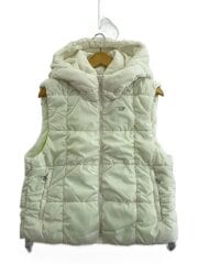 画像：ダウンベスト/M/ポリエステル/WHT/A15583-W-RALLA-ST-OUT-RGBAD