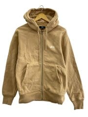 画像：ジップパーカー/S/コットン/BEG/118454