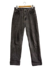 画像：ストレートパンツ/33/コットン/BLK/40550-4159//