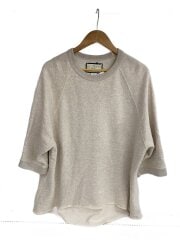 画像：N/07/7分丈スウェット/one/コットン/CRM/無地