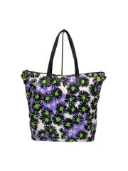 画像：トートバッグ/ナイロン/マルチカラー/花柄