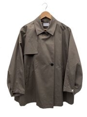 画像：ジャケット/FREE/コットン/KHK/無地/URA4-27T001