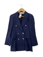 画像：ダブルブレストテーラードジャケット/36/レーヨン/NVY/18SS-JK11B//