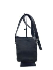 画像：ショルダーバッグ/レザー/BLK/one side belt bag small/? NULL ?