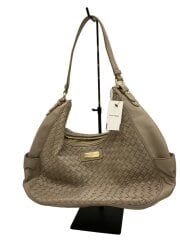 画像：ショルダーバッグ/レザー/BEG/B45489