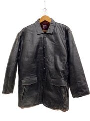 画像：レザージャケット・ブルゾン/--/レザー/BLK