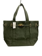 画像：トートバッグ/--/GRN/無地
