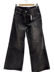 画像：Asapmode/ストレートパンツ/--/デニム/BLK/無地