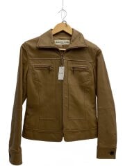 画像：レザージャケット・ブルゾン/--/羊革/CML/無地