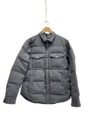 画像：ダウンジャケット/L/ポリエステル/GRY/ND2559N/首元袖口ヨゴレアリ