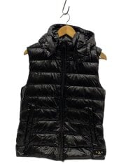 画像：ダウンベスト/3/ナイロン/BLK/無地/MTA15S4335