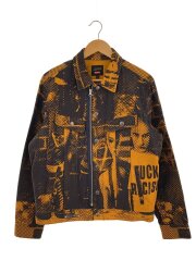 画像：ジャケット/M/コットン/ORN/総柄