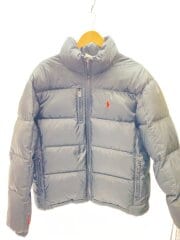 画像：ダウンジャケット/L/ポリエステル/BLK/710585150001