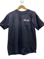 画像：Tシャツ/2/コットン/BLK/21-0285S
