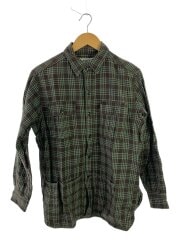 画像：ジャケット/S/コットン/BRW/チェック