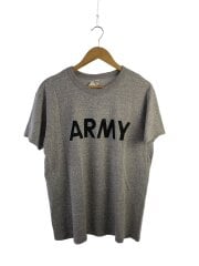 画像：80s/ARMY/トリコタグ/霜降りTシャツ/M/コットン/GRY