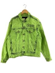 画像：Oversized Trucker Jacket/M/コットン/GRN/デニム//