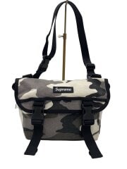 画像：25ss/mini messenger bag/ショルダーバッグ/キャンバス/カモフラ