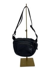 画像：ショルダーバッグ/ポリエステル/BLK/無地/25817-124757