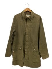 画像：コート/M/コットン/KHK/無地