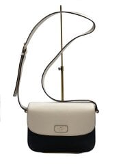 画像：ショルダーバッグ/レザー/BLK/WKRU4191