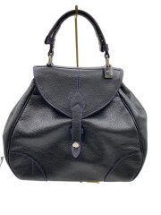 画像：ハンドバッグ/レザー/BLK