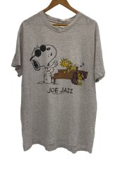 画像：Tシャツ/XL/コットン/GRY/プリント